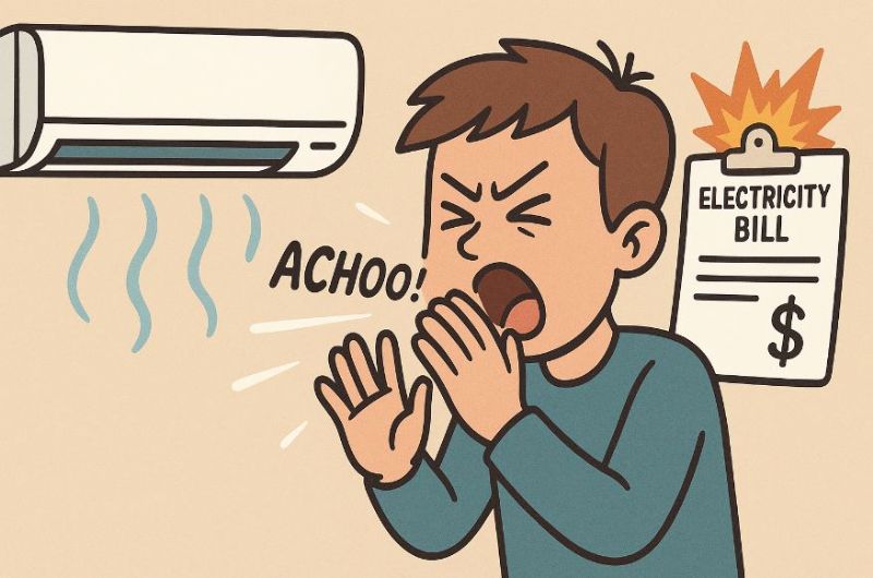 冷氣一開就打噴嚏又爆電費？從過敏源到用電習慣的完整檢查與改善指南